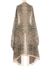 Ungaro Tasseled Silk Shawl Accessory arcadeshops.com