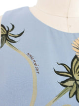 Gucci Silk Garden Painting Dress Dress arcadeshops.com