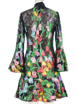 Gucci Floral Layered Lace Dress Dress arcadeshops.com