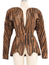 1988 Thierry Mugler African Collection Skirt Suit