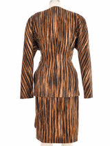 1988 Thierry Mugler African Collection Skirt Suit
