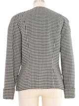 1995 Thierry Mugler Houndstooth Blazer