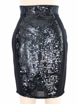 Jean Paul Gaultier Sequin Girdle Skirt Bottom arcadeshops.com