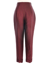 Romeo Gigli Pleated Polka Dot Trousers Bottom arcadeshops.com