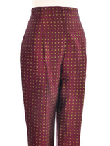 Romeo Gigli Pleated Polka Dot Trousers Bottom arcadeshops.com