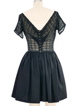 Claire McCardell Lace Bodice Dress Dress arcadeshops.com