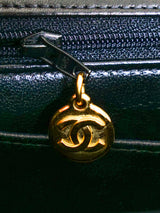 1990s Chanel Quilted Lambskin Jumbo Half Flap Bag Accessory arcadeshops.com