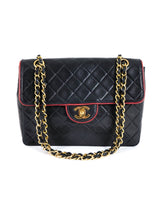 1990s Chanel Bicolor Timeless Flap Bag Accessory arcadeshops.com