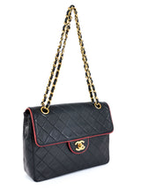 1990s Chanel Bicolor Timeless Flap Bag Accessory arcadeshops.com