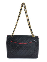 1990s Chanel Bicolor Timeless Flap Bag Accessory arcadeshops.com