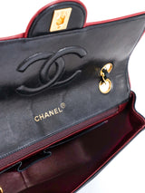 1990s Chanel Bicolor Timeless Flap Bag Accessory arcadeshops.com