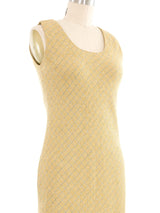 J Mendel Fur Trimmed Wool Dress Dress arcadeshops.com
