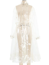 Paco Rabanne PVC Overcoat Jacket arcadeshops.com