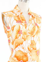 Hermes Les Capucines Sleeveless Top Top arcadeshops.com