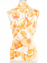 Hermes Les Capucines Sleeveless Top Top arcadeshops.com