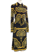 Hermes Printed Jersey Shirt Dress Product type (Example: T-shirt) arcadeshops.com