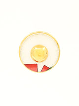 Hermes Silk Button Earrings Accessory arcadeshops.com