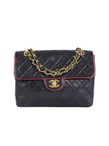 1990s Chanel Bicolor Timeless Flap Bag Accessory arcadeshops.com