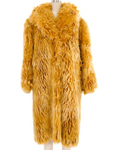 Gucci Oversized Faux Shearling Coat Jacket arcadeshops.com