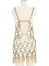 1960s Chainmail and Leather Dress Dress arcadeshops.com
