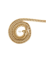 Gold-Tone Coin Accented Chain Belt Accessory arcadeshops.com