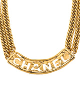 Chanel Cutaway Quilted Collar Necklace Jewelry arcadeshops.com