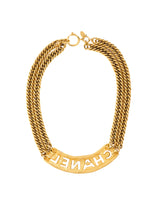 Chanel Cutaway Quilted Collar Necklace Jewelry arcadeshops.com