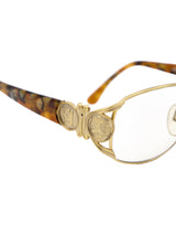 Fendi Coin Accented Wire Frame Sunglasses Accessory arcadeshops.com