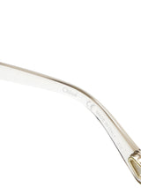 Chloe Striped Round Frame Sunglasses Accessory arcadeshops.com