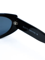 Gucci Black Skinny Frame Sunglasses Accessory arcadeshops.com