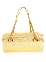 1960s Gold-Tone Etched Box Bag Accessory arcadeshops.com