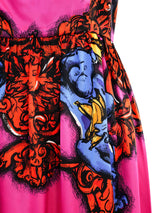 2011 Prada Monkey Print Satin Dress Dress arcadeshops.com