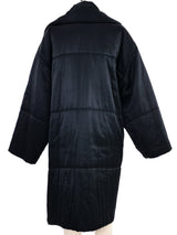 Issey Miyake Satin Duvet Overcoat Jacket arcadeshops.com