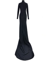 2021 Balenciaga Scuba Inspired Gown Dress arcadeshops.com