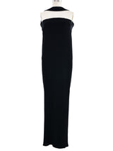 Tom Ford Boned Back Panel Gown Dress arcadeshops.com