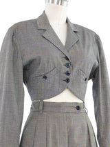 1988 Alaia Blazer and Short Suit Ensemble Suit arcadeshops.com