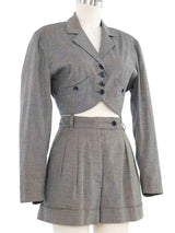 1988 Alaia Blazer and Short Suit Ensemble Suit arcadeshops.com