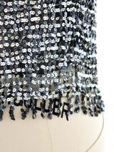 2009 Chanel Sequin Silk Cami Top Top arcadeshops.com
