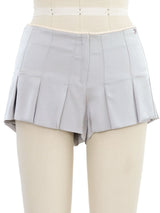 2009 Chanel Pleated Micro Shorts