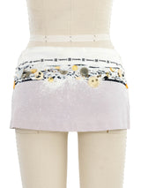 2004 Chanel Embellished Wrap Skirt