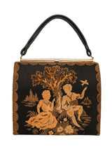 1960s Victorian Courting Tapestry Bag
