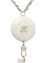 2021 Chanel Iridescent Card Holder Necklace