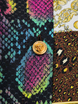 Versace Mixed Print Silk Shirt Dress Dress arcadeshops.com