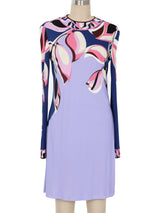 Emilio Pucci Printed Jersey Dress Dress arcadeshops.com