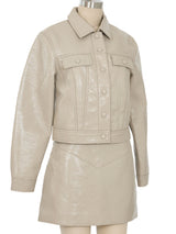 Proenza Schouler Vinyl Skirt Suit Suit arcadeshops.com