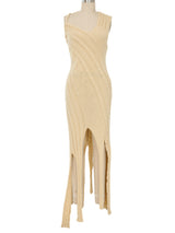 Junya Watanabe Comme des Garcons Cable Knit Maxi Dress Dress arcadeshops.com