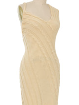 Junya Watanabe Comme des Garcons Cable Knit Maxi Dress Dress arcadeshops.com