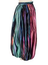 Giorgio Armani Multicolor Brushstroke Maxi Skirt Bottom arcadeshops.com