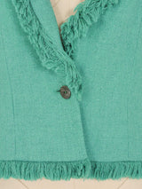 1998 Christian Dior Diorient Express Fringed Wool Jacket Jacket arcadeshops.com