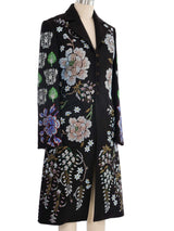 Libertine Upcycled Bottega Veneta Crystal Embellished Wool Outerwear arcadeshops.com